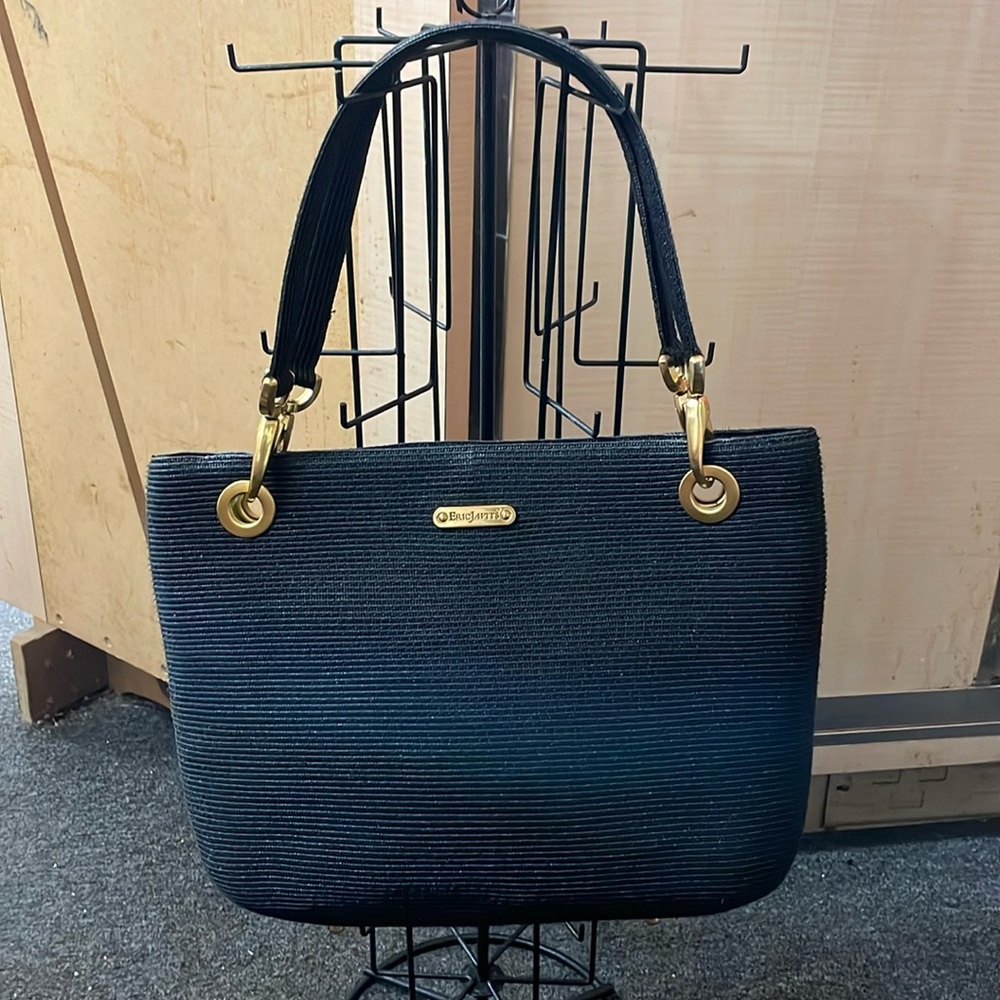 Eric Javits New York Skuishee black Handbag Preowned